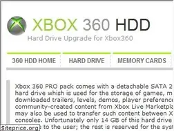 Sites similar to xbox360hdd.com