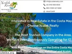 Sites similar to xcalakrealty.com
