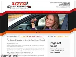 Sites similar to xceedcarrentals.com