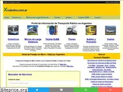 Sites similar to xcolectivo.com.ar