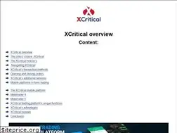 Sites similar to xcritical.online