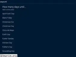 Sites similar to xdaysuntil.com