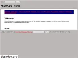 Sites similar to xedox.de