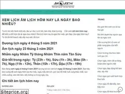 Sites similar to xemngayamlich.net