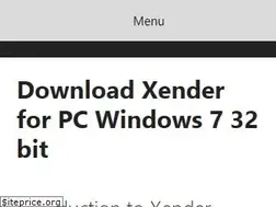Sites similar to xenderforpcis.com