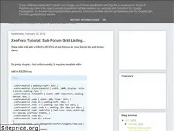 Sites similar to xenforo-tutorials.blogspot.com