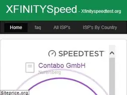Sites similar to xfinityspeedtest.org