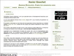 Sites similar to xgouchet.fr
