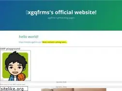 Sites similar to xgqfrms.xyz