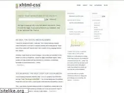 Sites similar to xhtml-css.com
