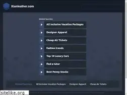 Sites similar to xianleather.com