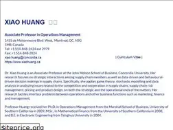 Sites similar to xiaohuang.ca