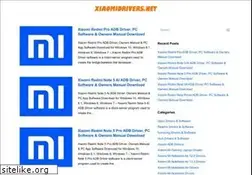 Sites similar to xiaomidrivers.net