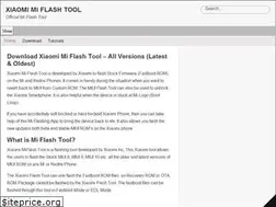 Sites similar to xiaomimiflashtool.com