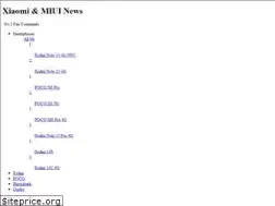 Sites similar to xiaomiui.net