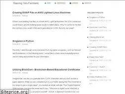 Sites similar to xiaoxing.us