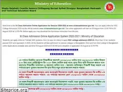 Sites similar to xiclassadmissionbd.com