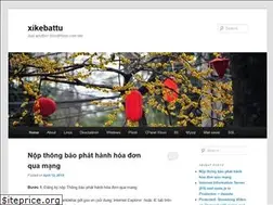 Sites similar to xikebattu.wordpress.com