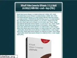 Sites similar to xilisoft-video-converter-ultimate.blogspot.com