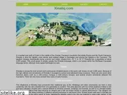 Sites similar to xinaliq.com