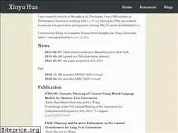Sites similar to xinyuhua.github.io