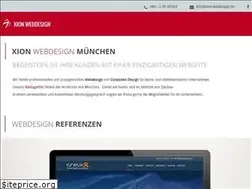 Sites similar to xion-webdesign.de