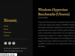 Sites similar to xioustic.com