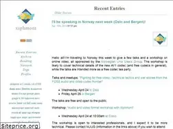 Sites similar to xiphmont.dreamwidth.org