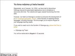 Sites similar to xitsonga.org