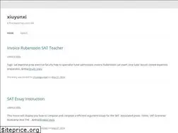 Sites similar to xiuyunxi.wordpress.com
