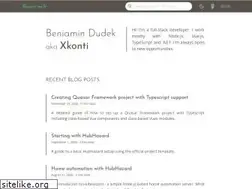 Sites similar to xkonti.tech