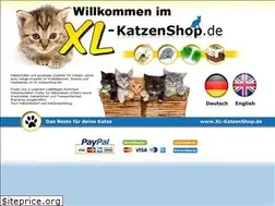 Sites similar to xl-katzenshop.de