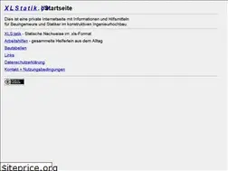 Sites similar to xlstatik.de