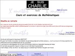 Sites similar to xmaths.free.fr