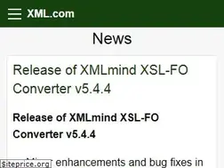 Sites similar to xml.com