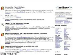 Sites similar to xmlhack.com
