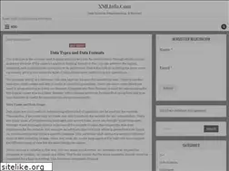 Sites similar to xmlinfo.com