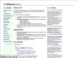Sites similar to xmlresume.sf.net
