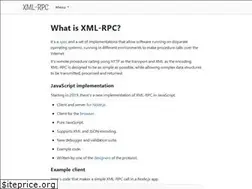 Sites similar to xmlrpc.com