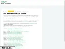 Sites similar to xmltv.net