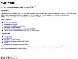 Sites similar to xmltvfree.free.fr