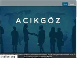 Sites similar to xn--acikgz-0xa.com