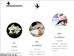 Sites similar to xn--condolances-gbb.com
