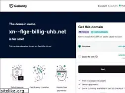 Sites similar to xn--flge-billig-uhb.net