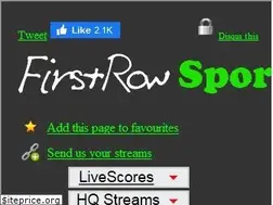 Sites similar to xn--frstrowsports-39b.eu