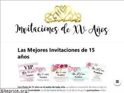 Sites similar to xn--invitacionesdexvaos-c4b.com