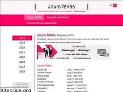Sites similar to xn--jours-fris-h7ac.be