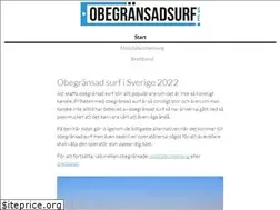 Sites similar to xn--obegrnsadsurf-ffb.se