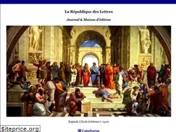 Sites similar to xn--rpubliquedeslettres-bzb.fr