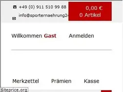 Sites similar to xn--sporternhrung24-7kb.de